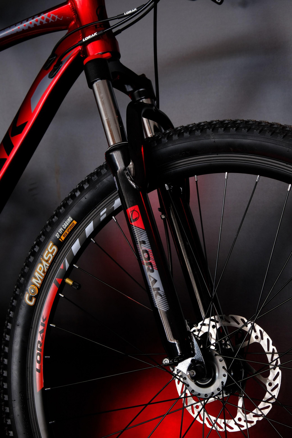 Lorak M-04 Prom Красный/Чёрный 15р (на рост 141-160)