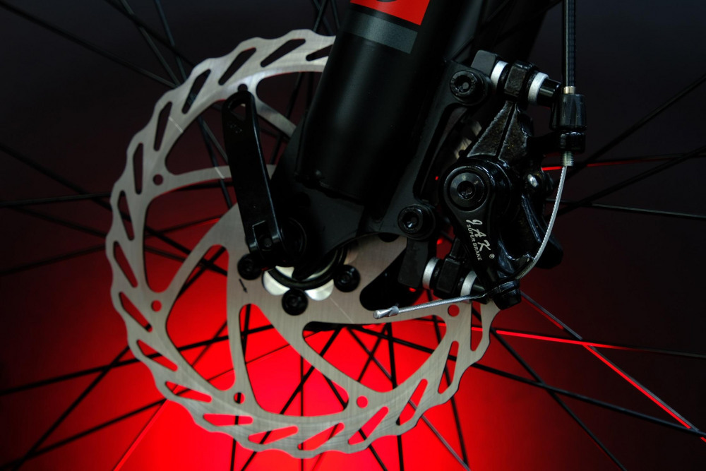 LORAK Safe 29 Cassete Матовый Чёрный/Красный 21р (на рост 183-190)