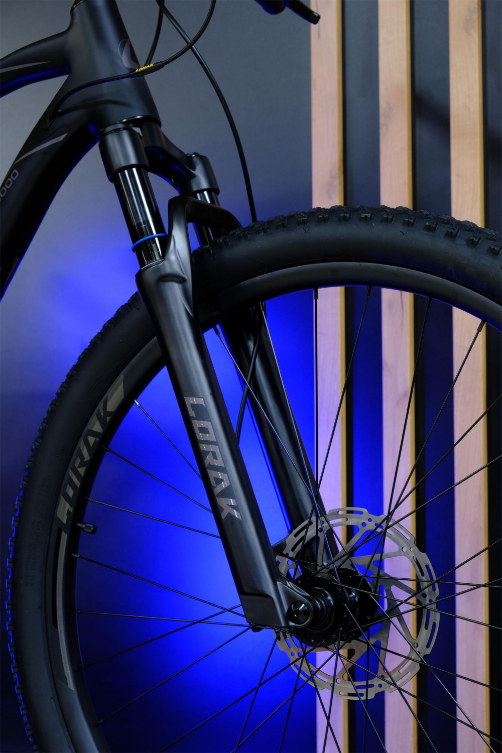 LORAK MT 29 - 5000 Матовый Чёрный/Серый рама 23 (на рост 188-203)