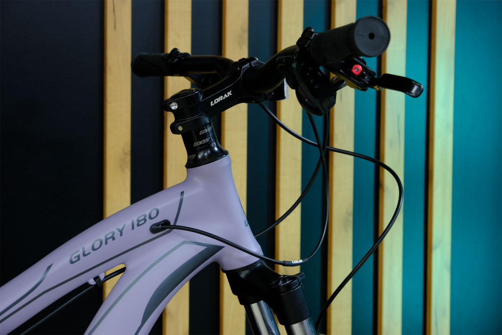 LORAK GLORY 180 HD Матовый Фиолетовый/Серый рама 17 (на рост 155-173)